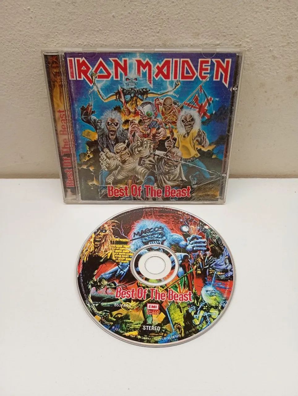 CD Iron Maiden - Best of the Beast coletânea Heavy Metal excelente