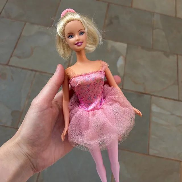 Boneca Barbie Bailarina 2004 My First Ballet Lesson