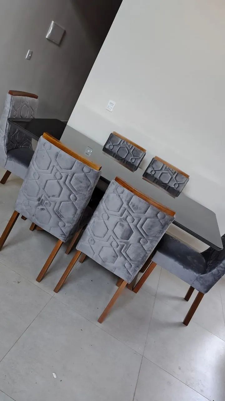 Conjunto de Mesa e Cadeiras para Jantar - Foto 5