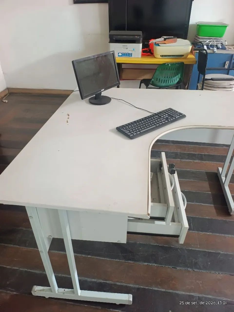 Mesa de Escritório em L  - Foto 5