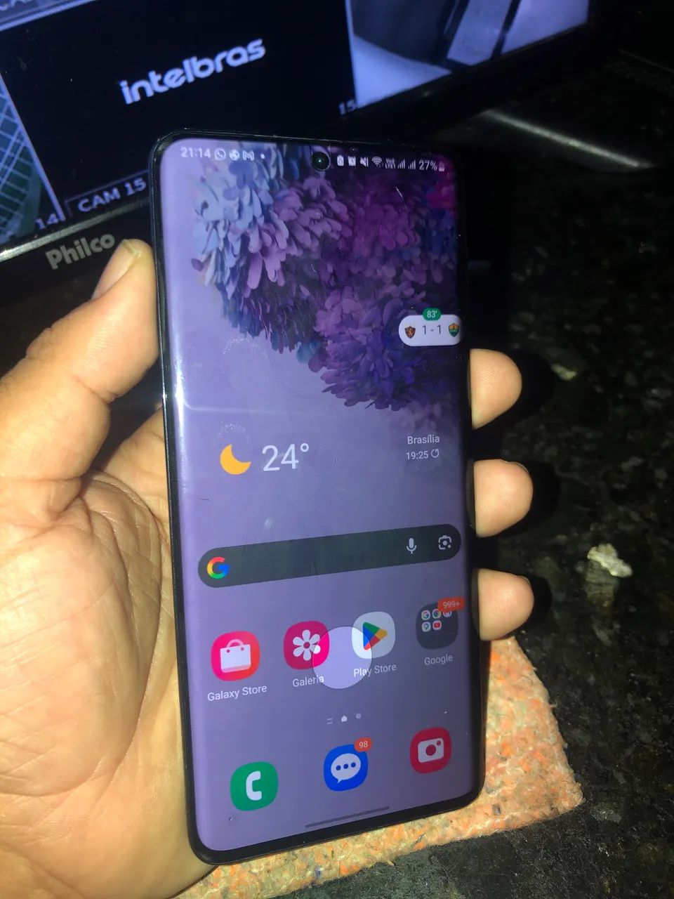 S20+ com Dex Station Original - Foto 2