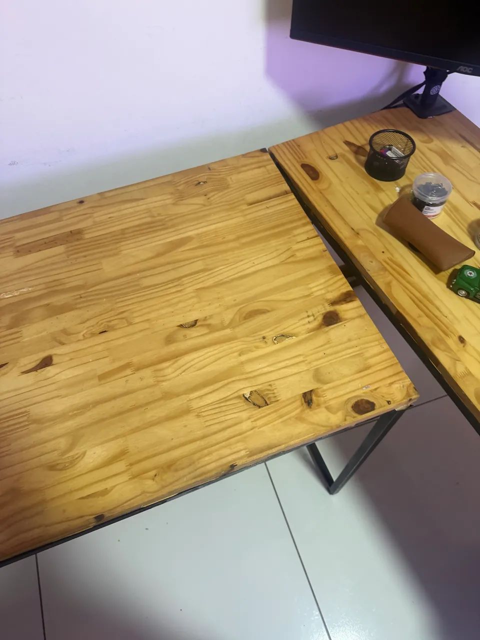 Mesa escritório estilo industrial  - Foto 2