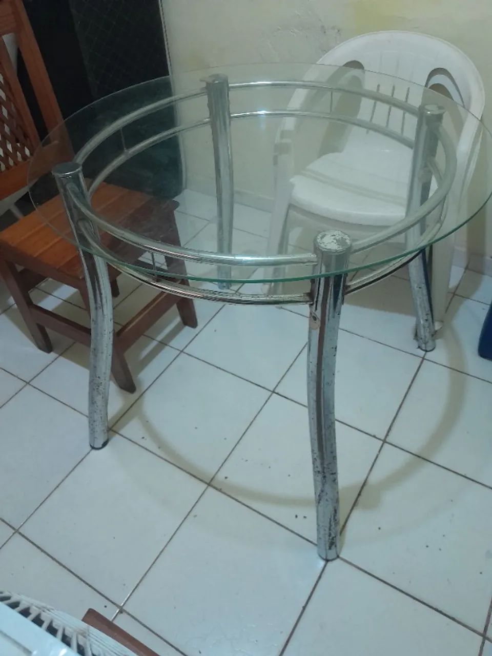 Mesa tampo de vidro  - Foto 2
