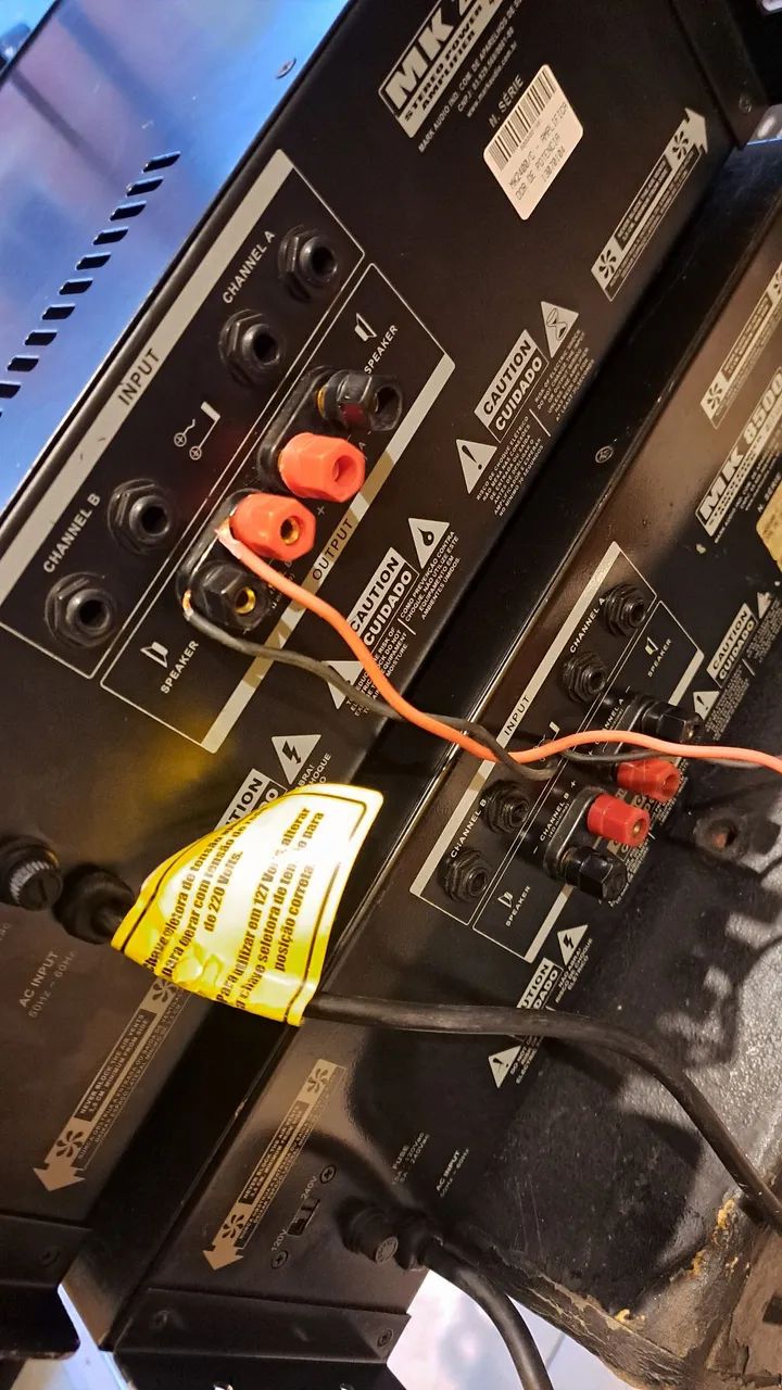 Dois Amplificadores MK audio  - Foto 3