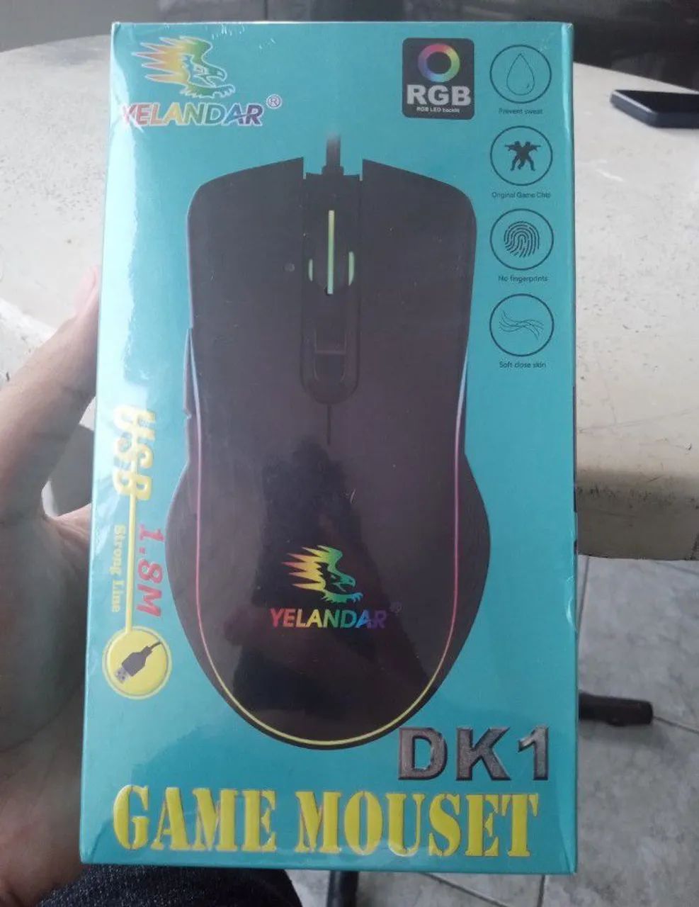 TECLADO E MOUSE GAMER NOVOS! - Foto 2