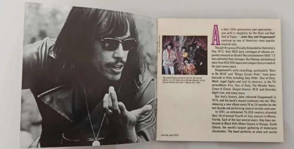 CD STEPPENWOLF-BORN TO WILD.(1991) - Foto 3