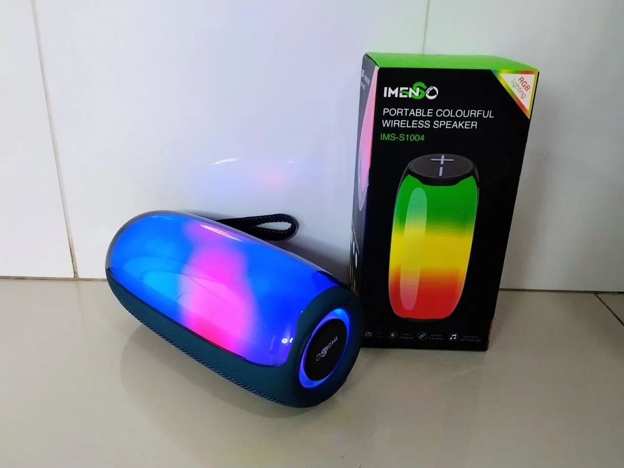 Caixa de Som Bluetooth Portátil À Prova D'agua - Foto 2