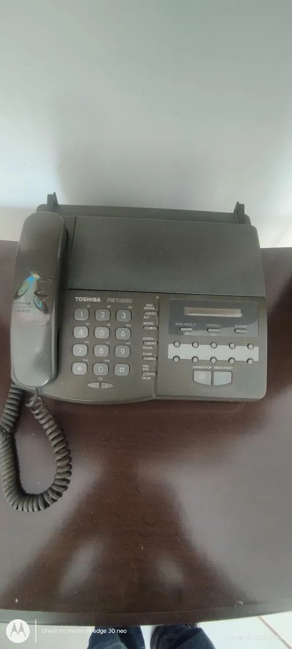 aparelho fax antigo 