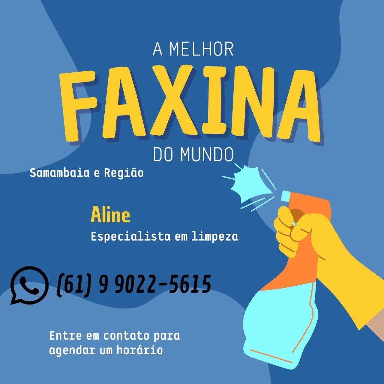 Faxina - Diarista - Samambaia e região 