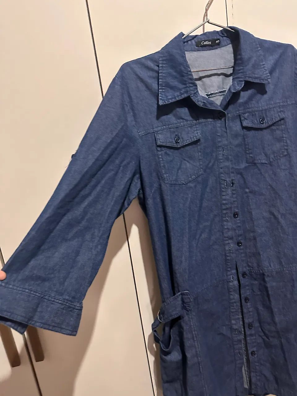 Vestido jeans 40 collins - Foto 2