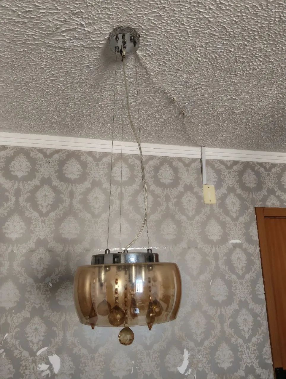 Lustre decorativo cristal