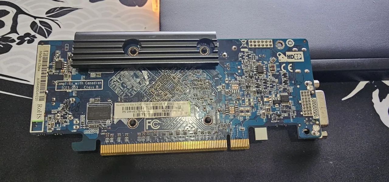 Placa de video hd4550 1gb ddr2 - Foto 2