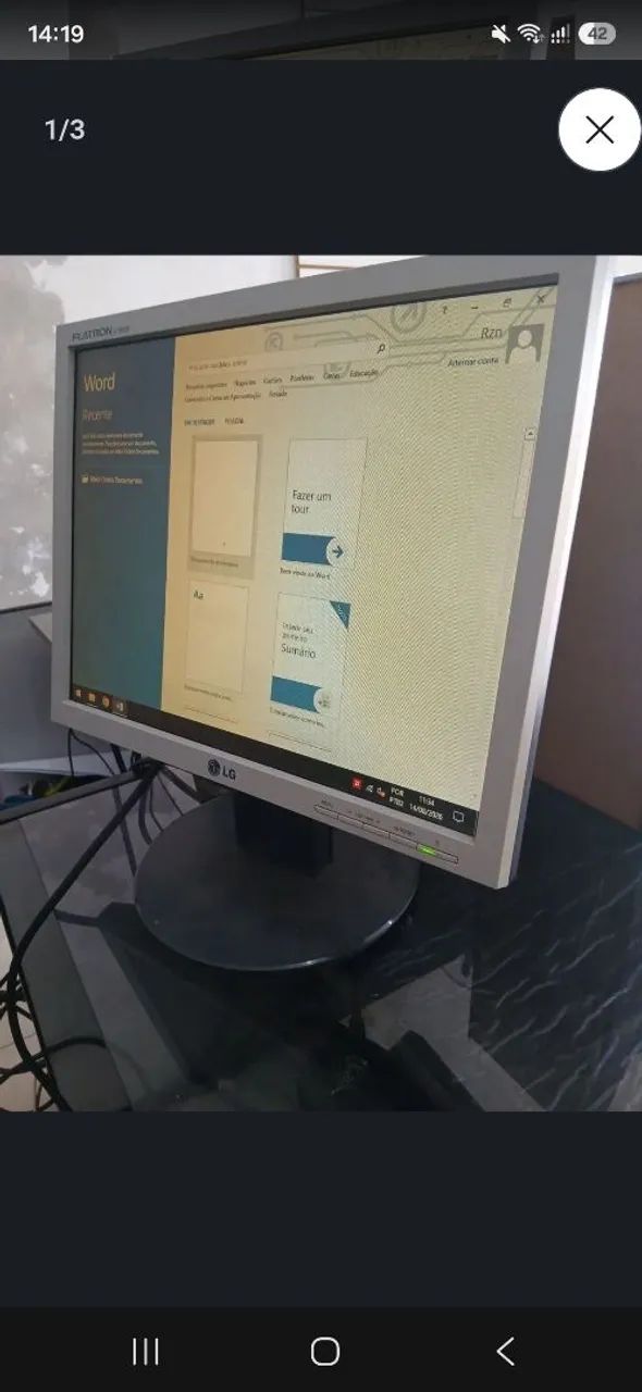 Monitor 15 polegadas