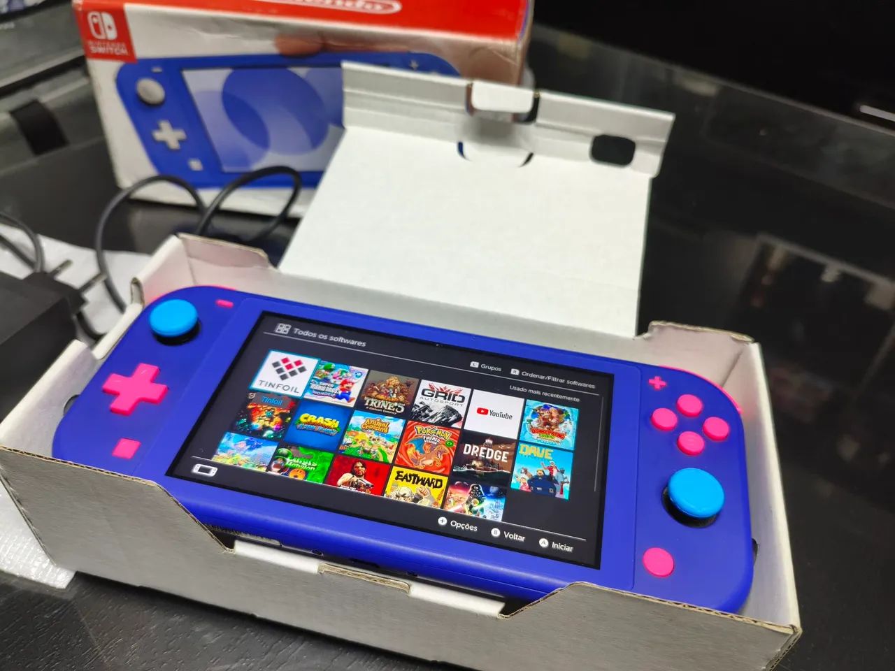Nintendo Switch Lite DesbIoqueado - Foto 3