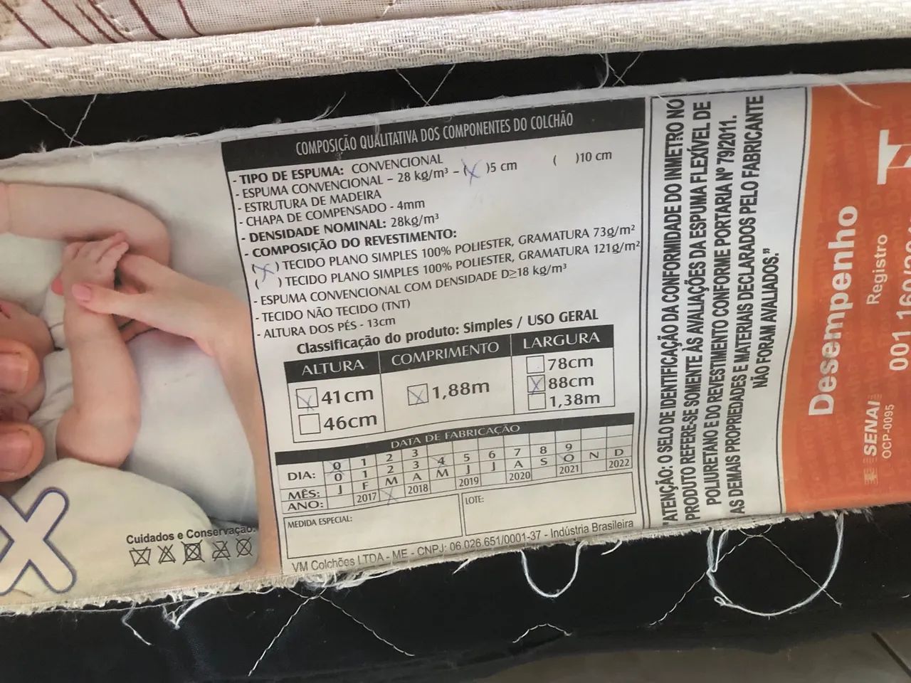 cama box de solteiro - Foto 4