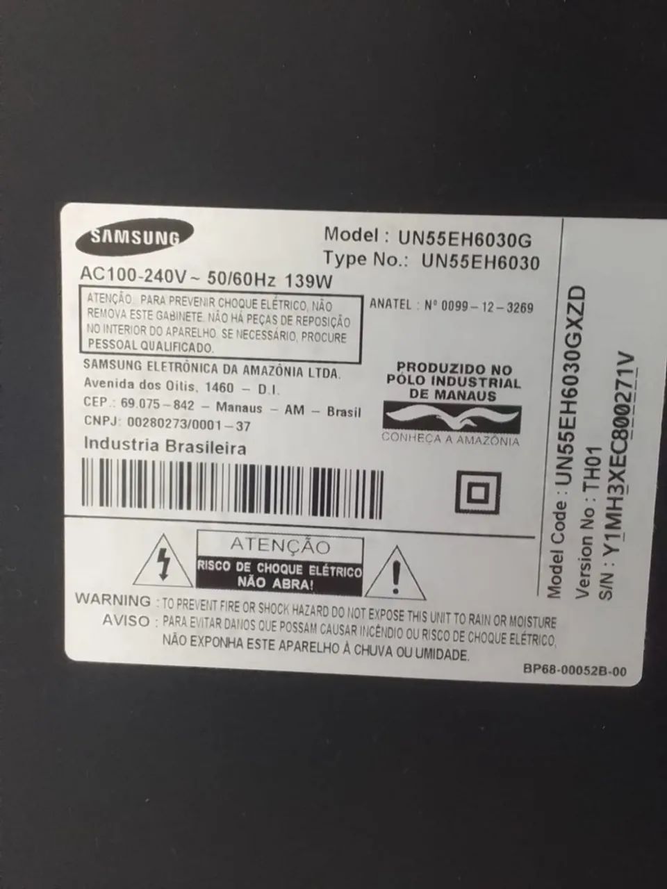 TV Samsung 55 pol não é smart - Foto 3