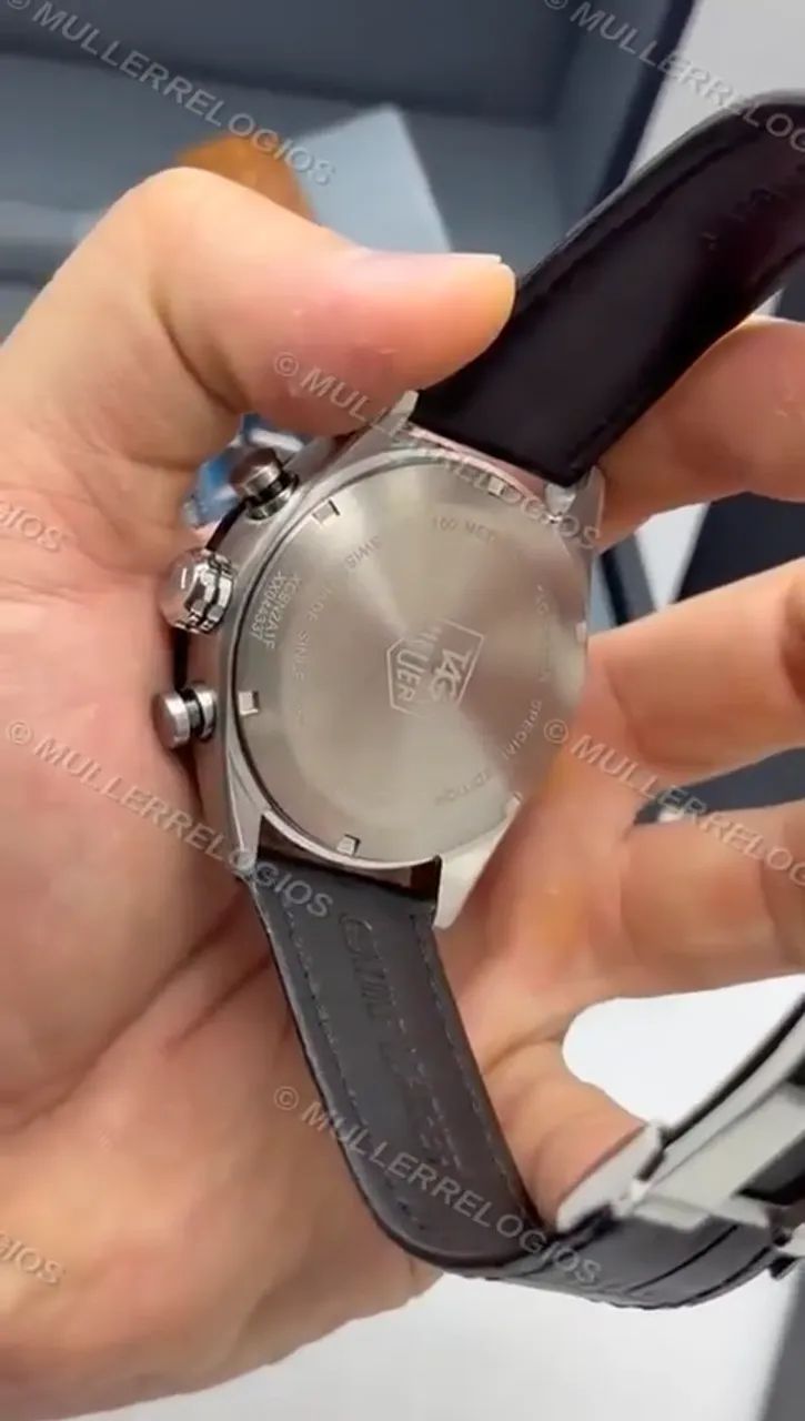 Tag Heuer Carrera Date 44mm + Caixa Completa - Foto 3
