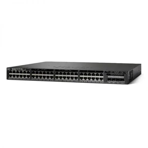 Switch Cisco Catalyst 3650 48Portas 10/100/1000 e uplinks 2x10G SFP+ L3 - Foto 3