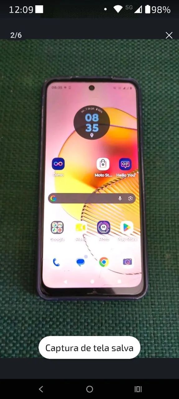 Celular moto G73 R$ 300 ou a negociar - Foto 4