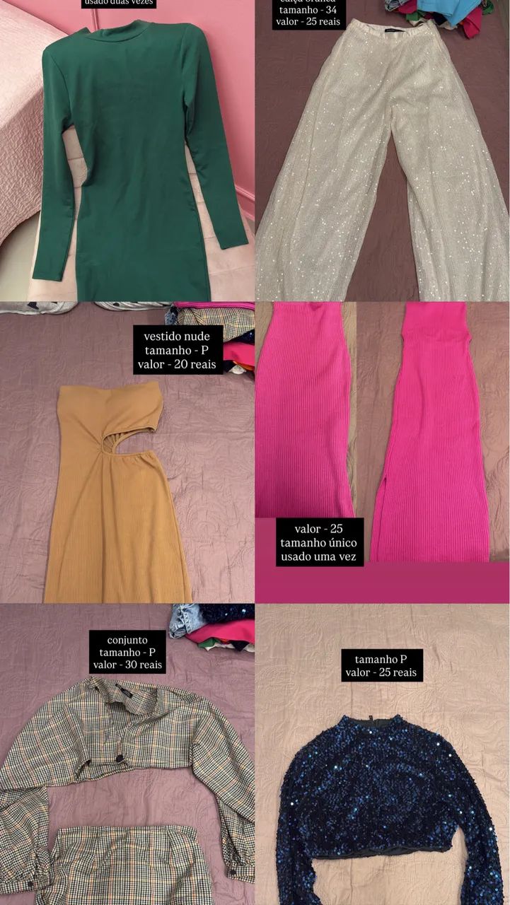 roupas semi novas 