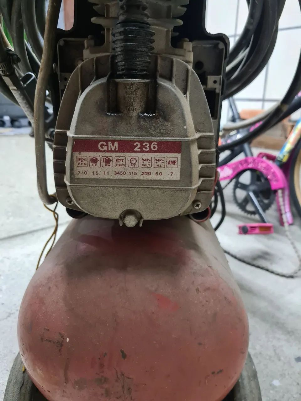 Compressor de Ar Kambozi FX90 115lbs - Foto 2