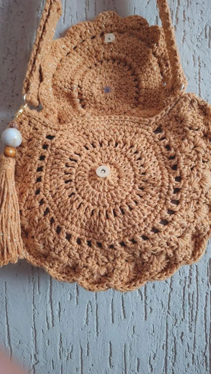 Bolsa Boho crochê  - Foto 3