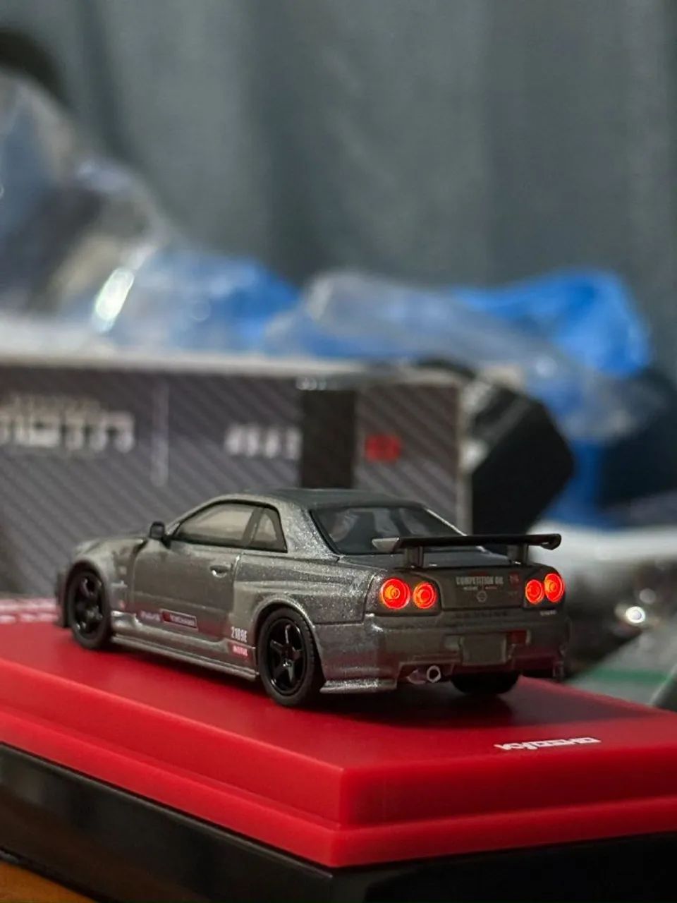 Base Miniaturas Kyosho MOTN Sistema LED para modelos 1/64 - Foto 5