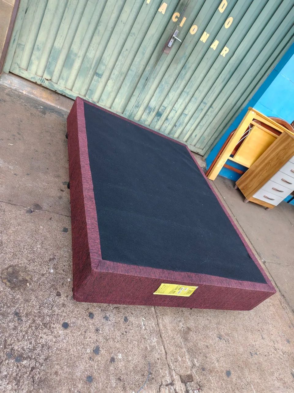 Vendo base box de casal usada  - Foto 5