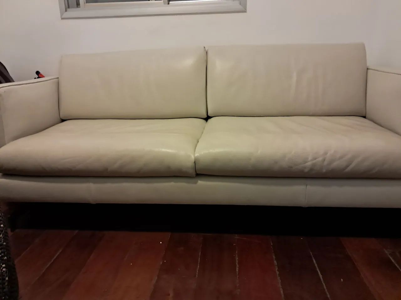 Sofa de couro 
