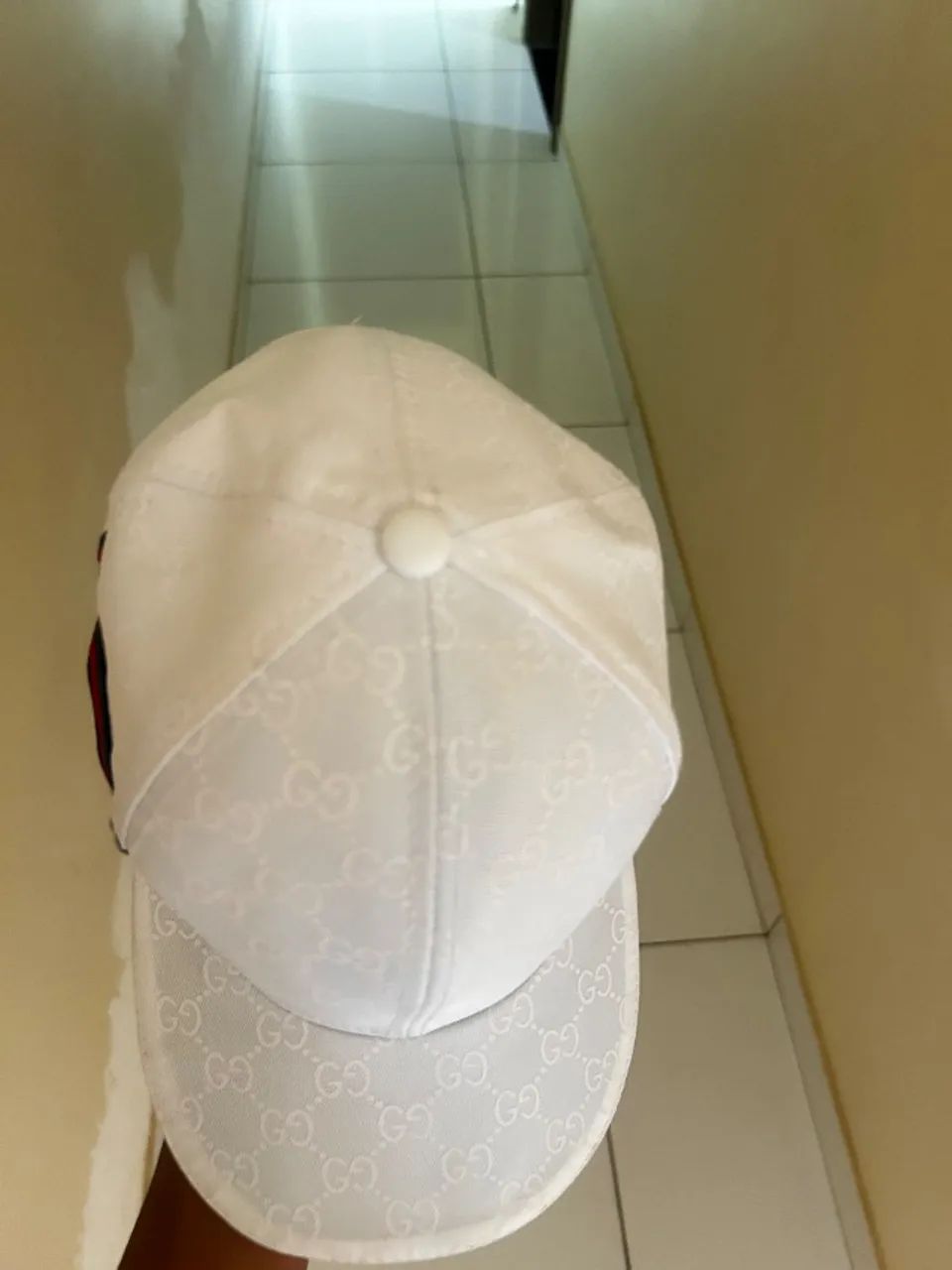 Bone gucci branco - Foto 3