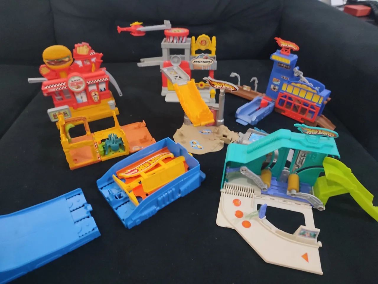 Pistas Hotwheels e Matchbox