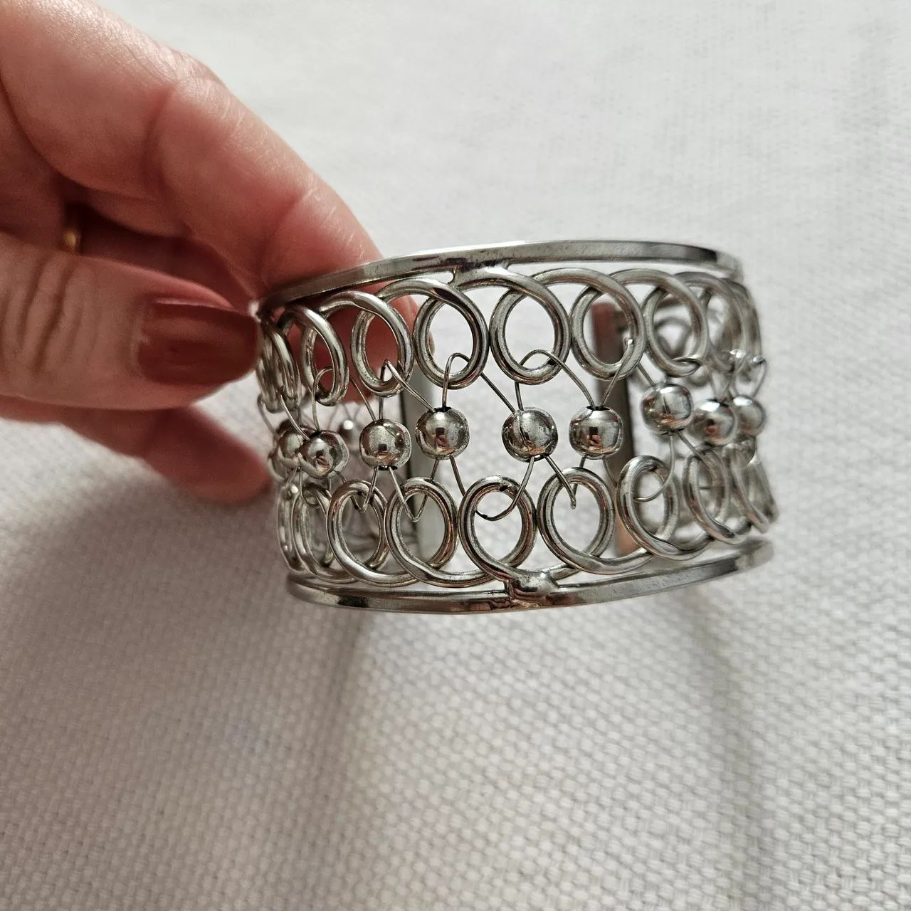 Bracelete prateado  - Foto 2