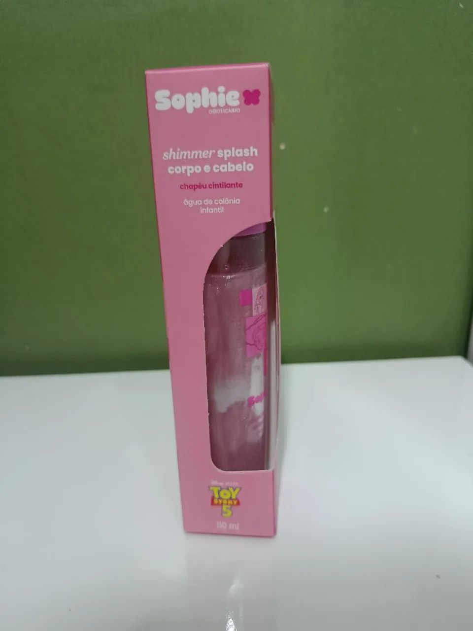 Perfume Infantil Corpo e Cabelo Toy Story Rosa - Foto 3