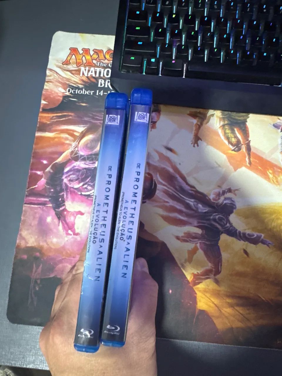 Blu-ray De Prometheus A Alien A Evolução - Box 5 Discos Raro - Foto 3