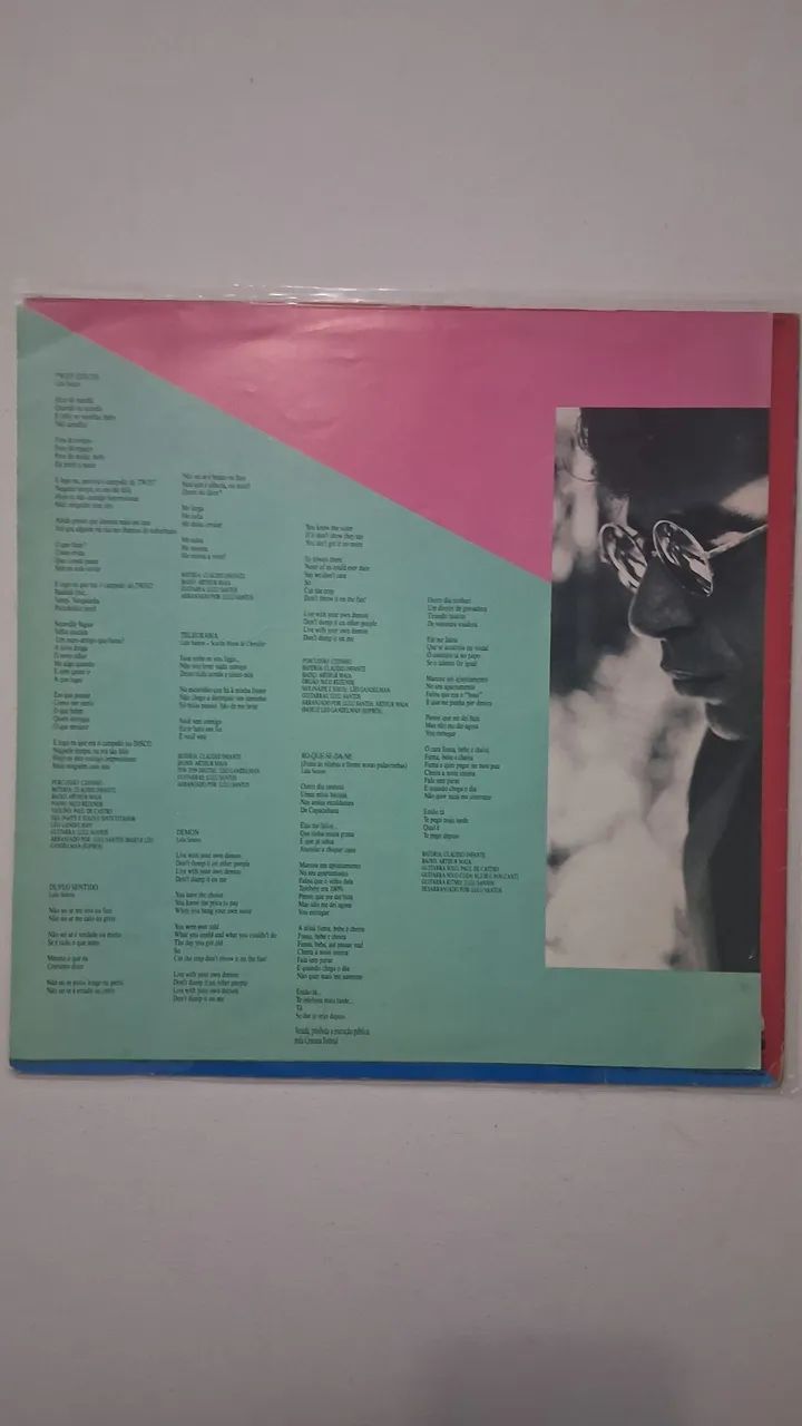 Lp lulu Santos 1986 usado - Foto 3