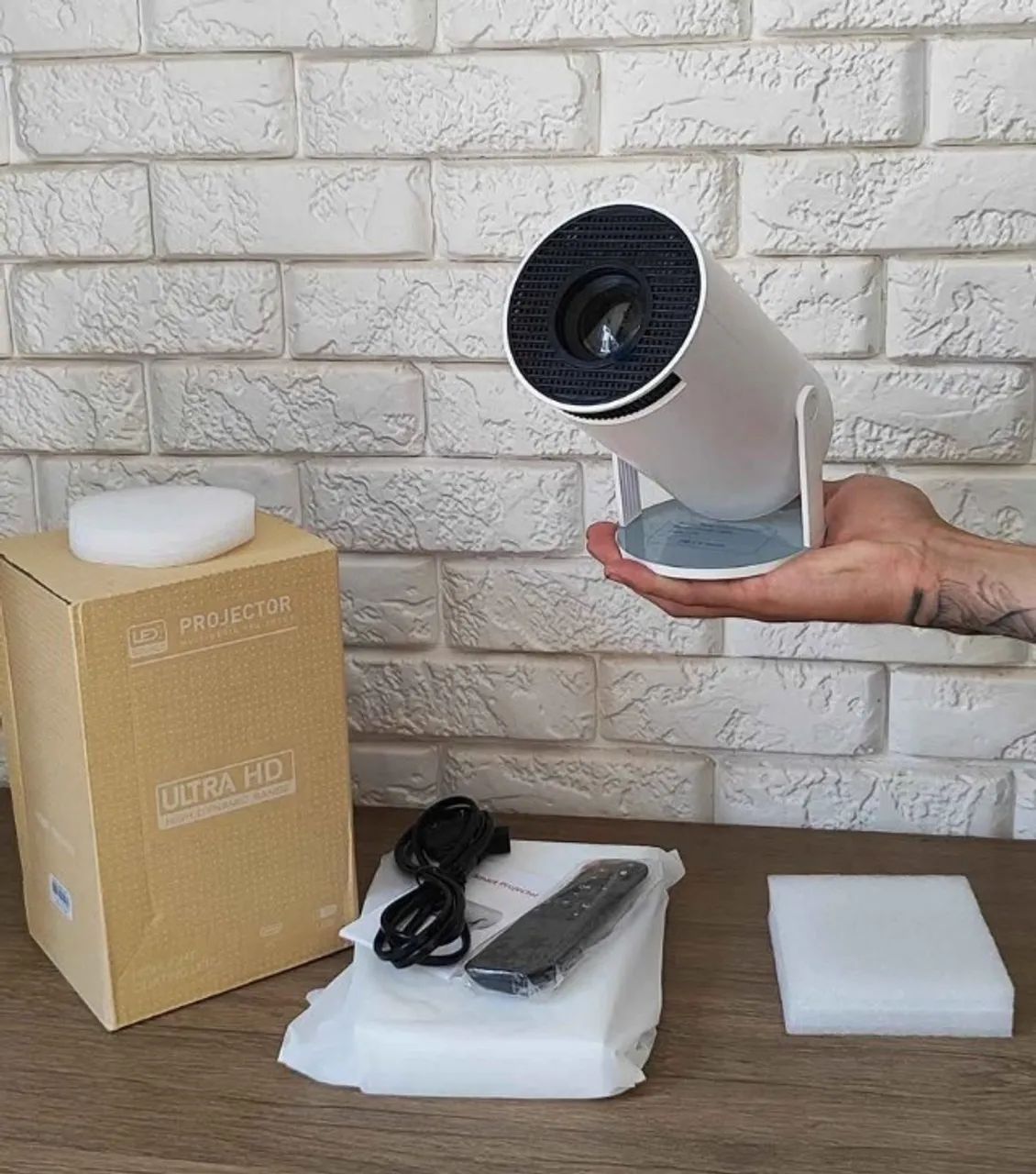 Projetor hd 100 polegadas promoção com garantia  - Foto 3
