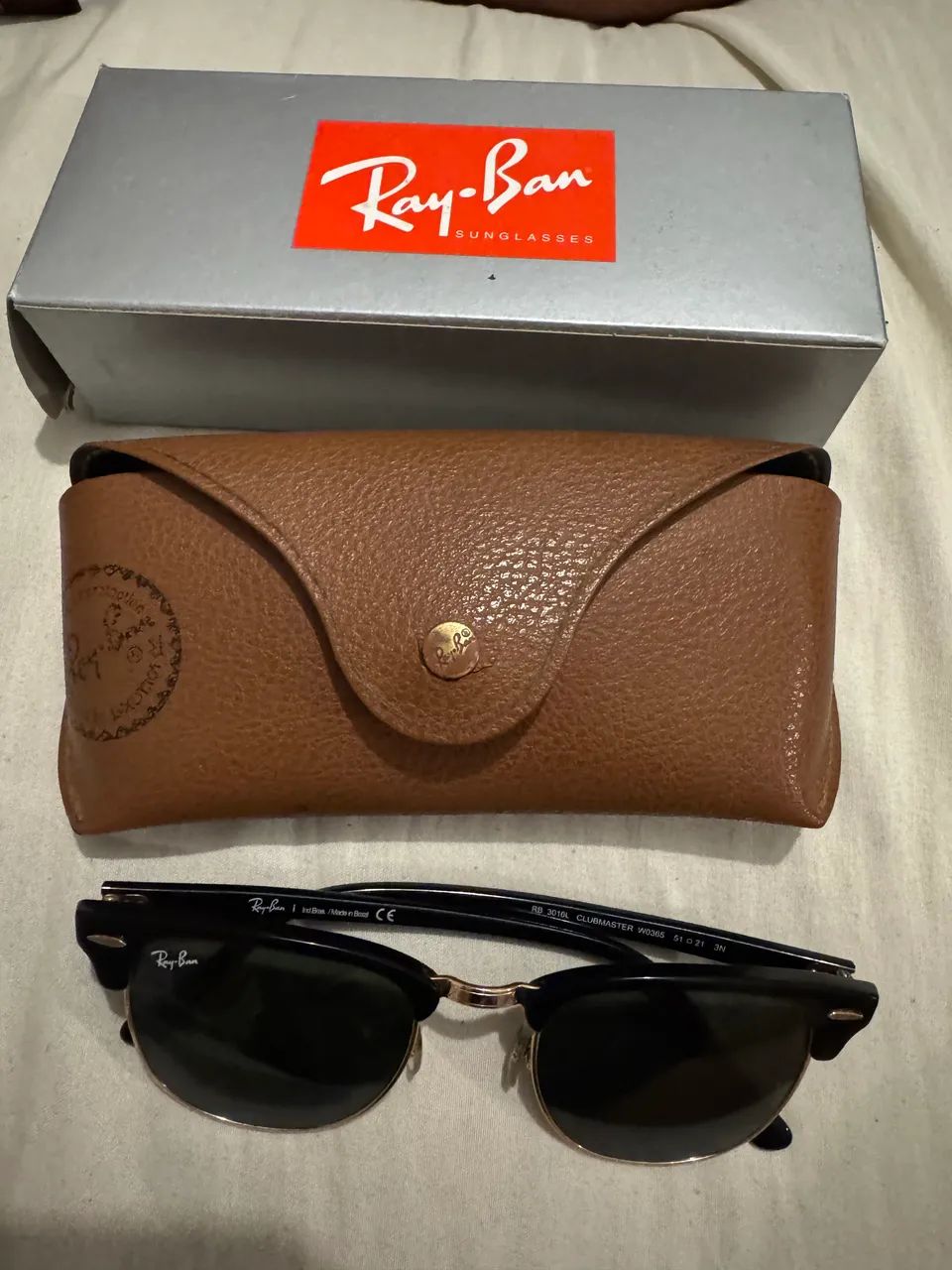 Óculos Rayban Clubmaster