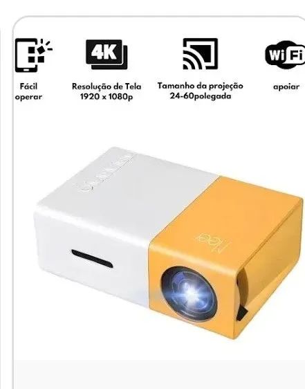 Projetor amarelo 