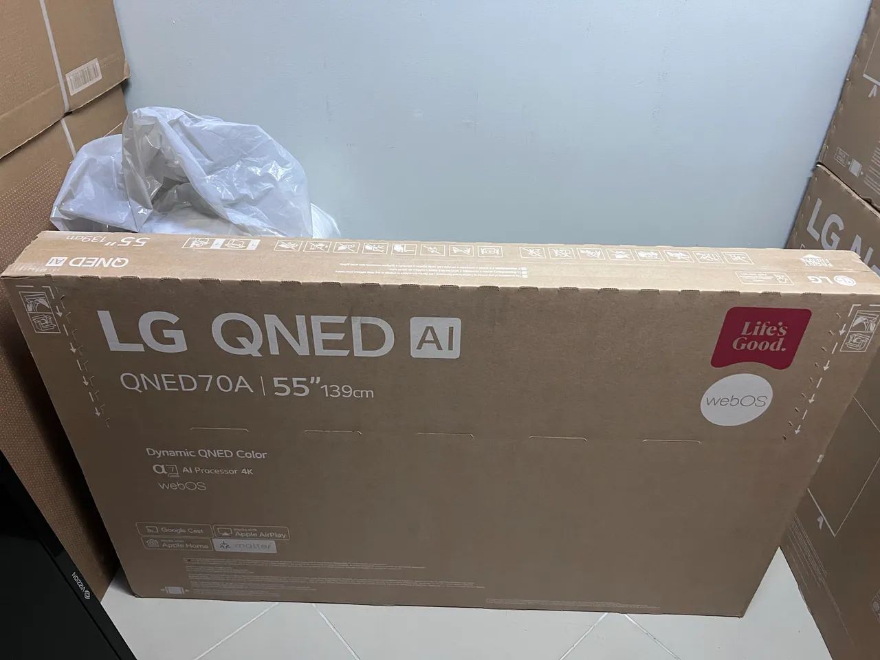 SMART TV  55 POLEGADAS QNED LG MODELO NOVO