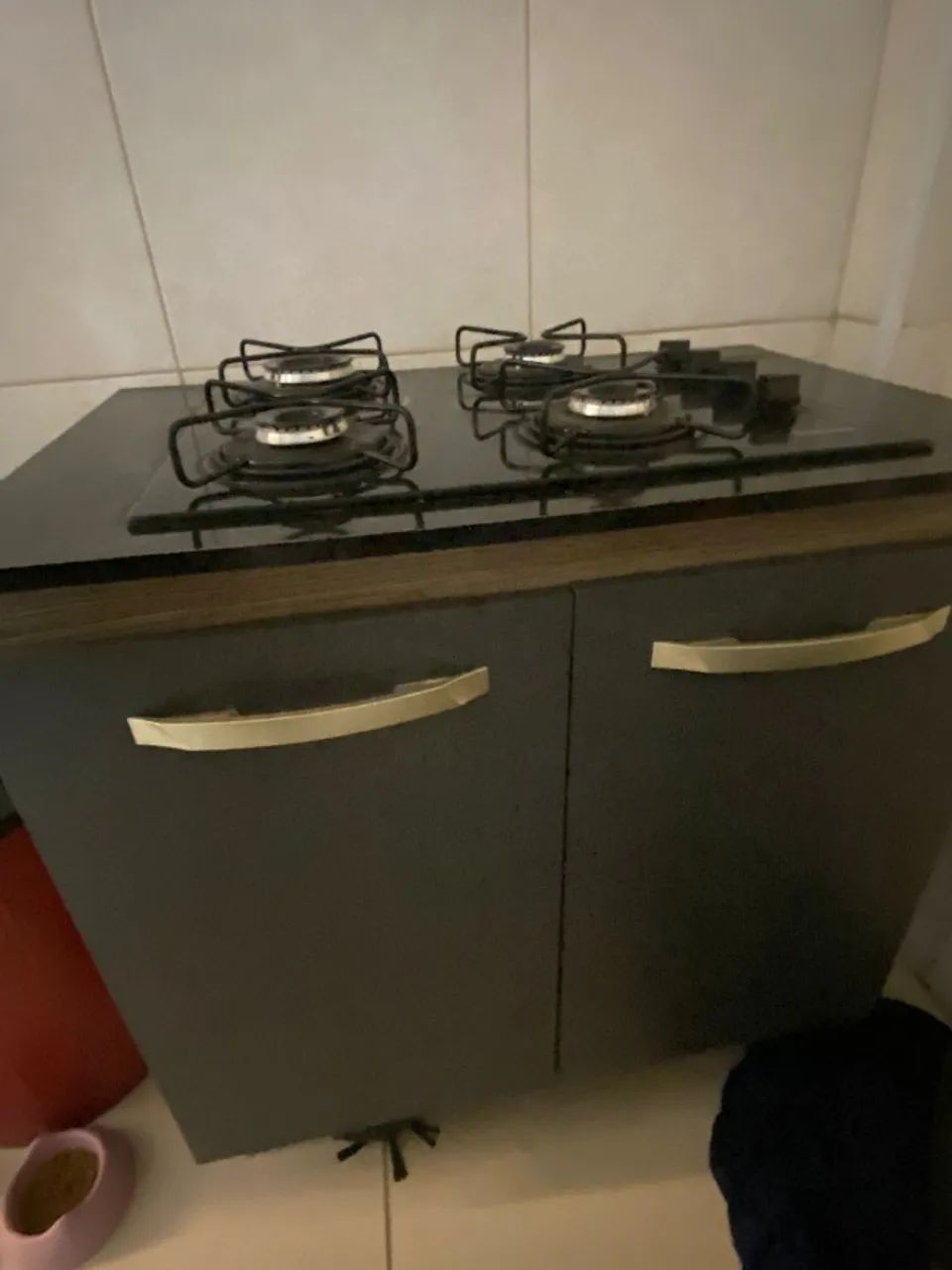 COOKTOP ITATIAIA C/ ARMARIO PRE MOLDADO INCLUSO!