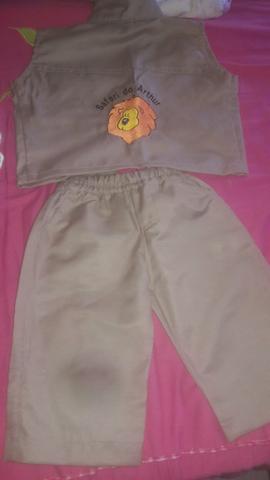 Roupa Safari do Arthur