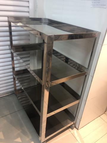 Carrinho multiuso inox - Foto 2