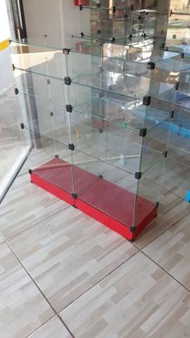 Balcão de vidro