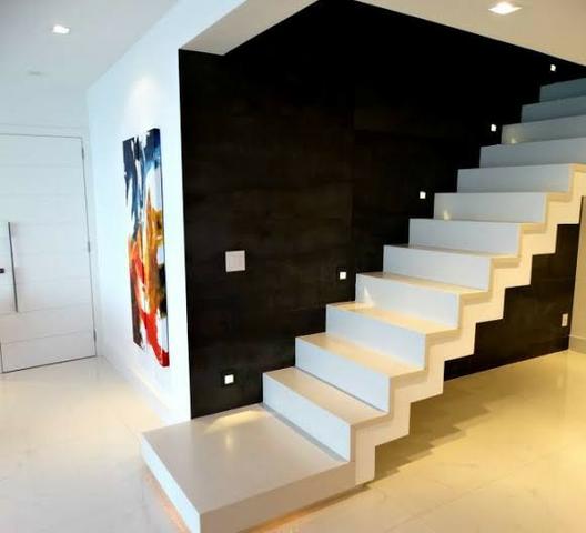 Revestimento de pias, balcões, nichos, bancadas e escadas em porcelanato - Foto 3