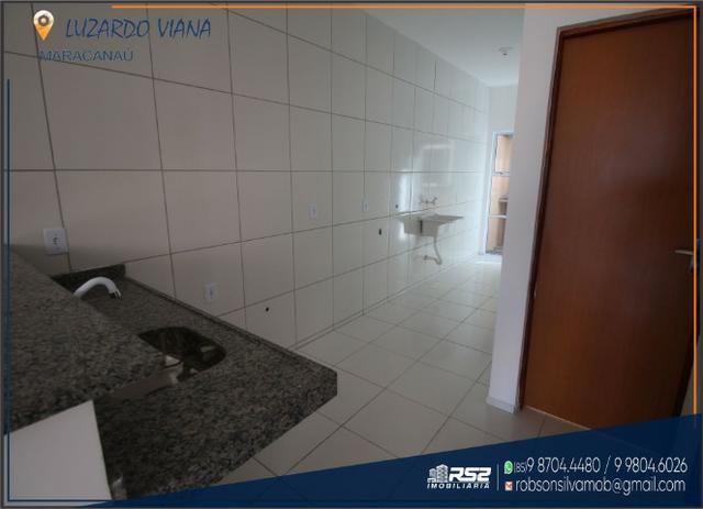 Casa Plana 2 Quartos - ótima localização - Luzardo Viana - Foto 9