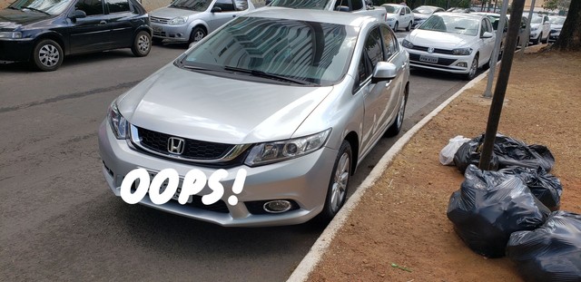 ÁGIO HONDA CIVIC LXS 2014