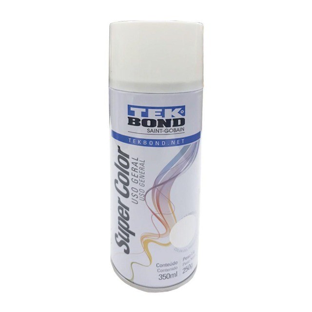 Tinta Spray Branco Fosco 350ml - TekBond
