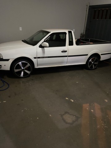 VENDO SAVEIRO 2002/03 COMPLETA 1.6 ORIGINAL A ÁLCOOL