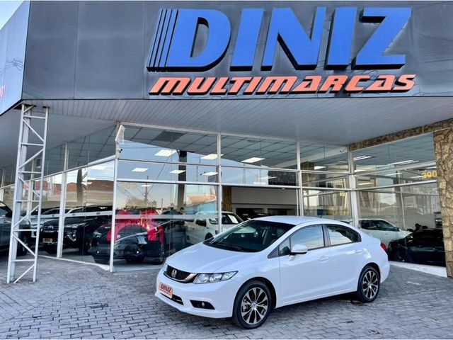 HONDA CIVIC 2.0 LXR 16V FLEX 4P AUTOMATICO