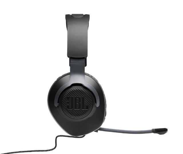 Fone de ouvido Gamer JBL Quantum 100 over-ear para jogos, com fio e microfone flip-up - Foto 3